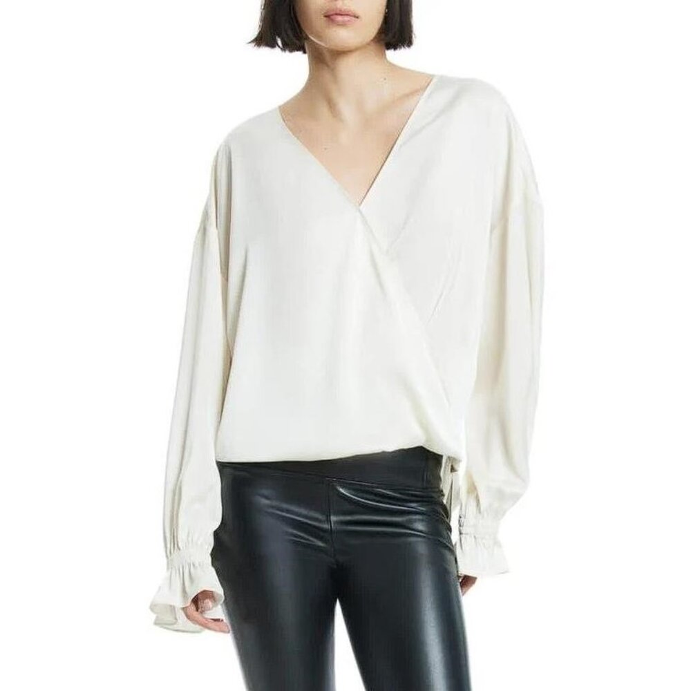 ALLSAINTS Women's Penny Top Size 0 In White